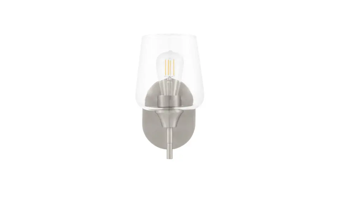 Hampton Bay Gs-w070803bn 1-light Sconce User Guide Hampton Bay Gs-w070803bn 1-light Sconce User Guide