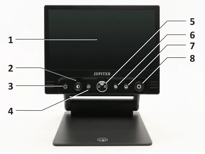 APH Jupiter Portable Magnifier - Hardware Description