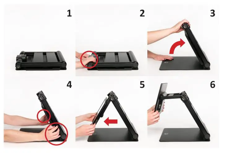 APH Jupiter Portable Magnifier - Opening the Jupiter