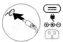 Connect the power adapter