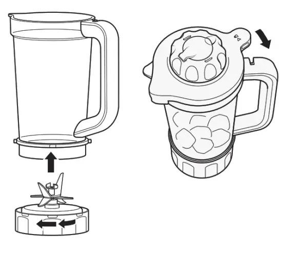 NINJA SS150 Series Twisti High Speed Blender Duo - Blade