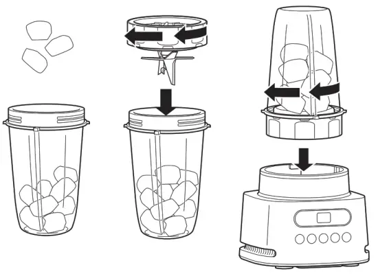 NINJA SS150 Series Twisti High Speed Blender Duo - NUTRIENT