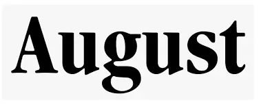 August -logo
