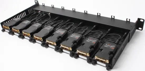 OPTICIS BR-400 19 Inch 1RU Power Supply Frame For Optical Modules