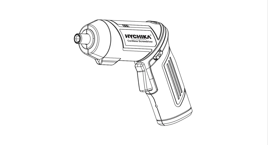 Hychika Sd-4f Cordless Screw Driver Instruction Manual