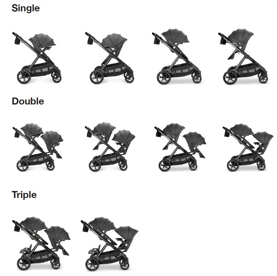 joovy Qool Single Double Triple Stroller-fig17