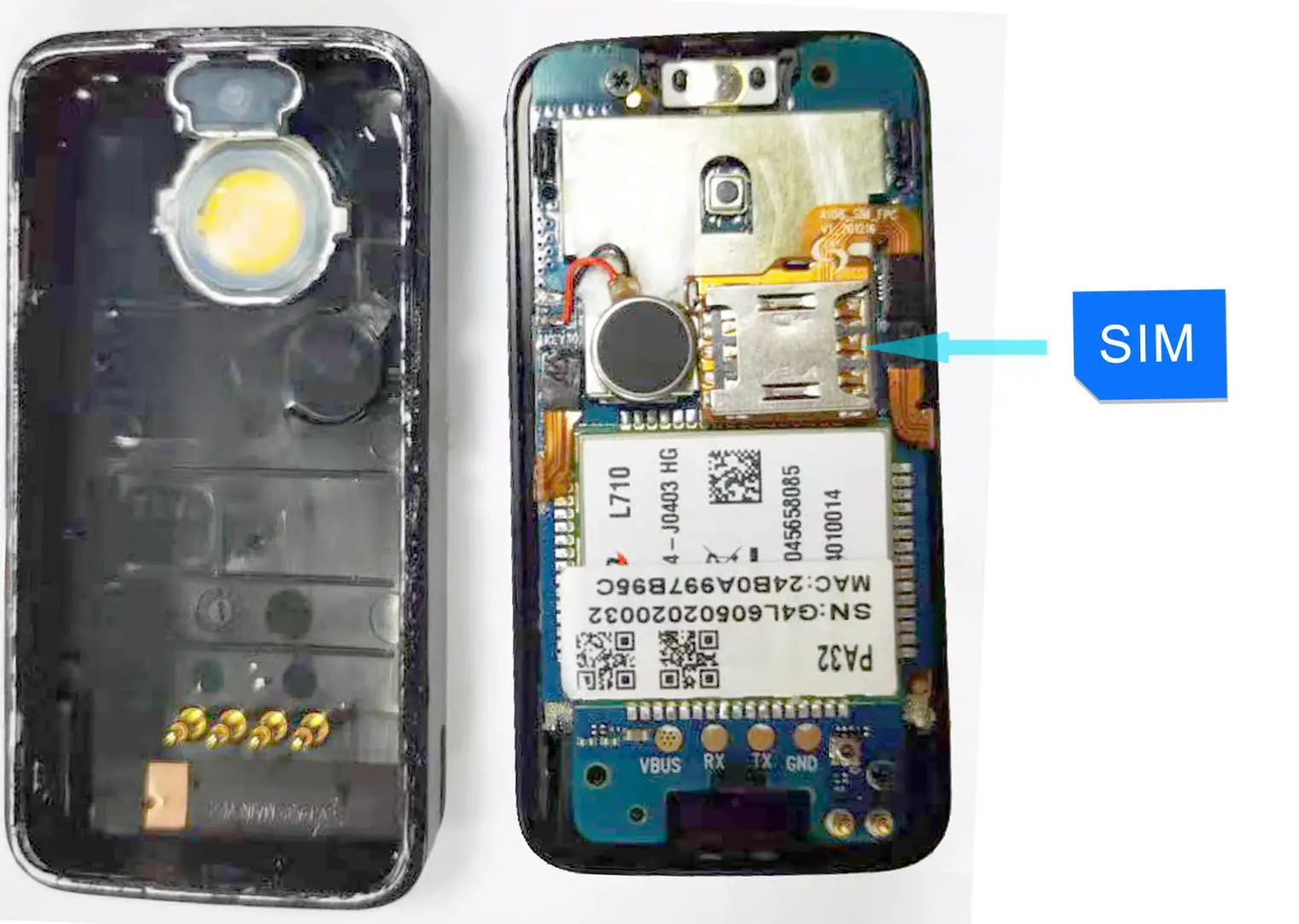 Micron Electronics CM911B Tracker - Insert SIM Card