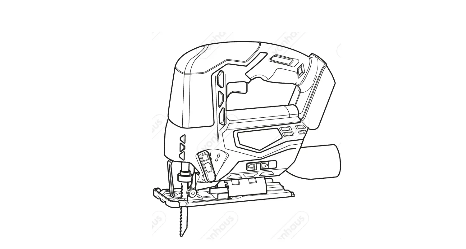 Vonhaus 3500010 20v Max Jigsaw Instruction Manual