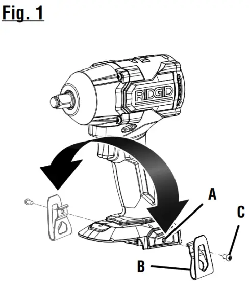 RIDGID R86012PD 1 2 Inch 18V Brushless Impact Wrench - overview2
