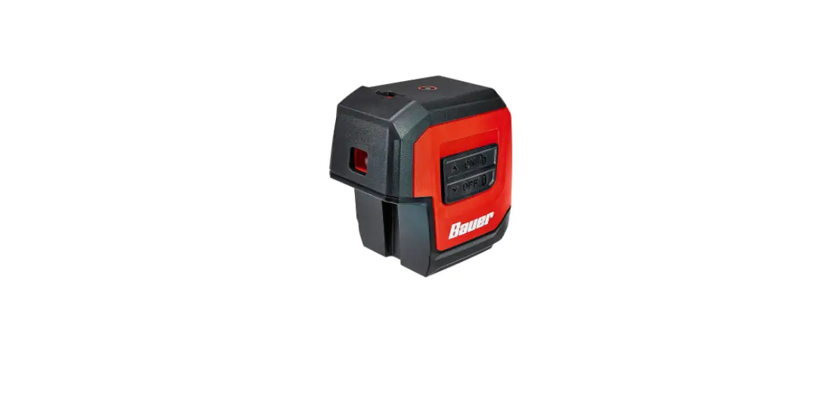 Bauer 100 Ft Self Leveling 3-dot Laser Level Owner's Manual