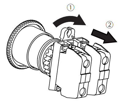 Autonics SF2ER Series 22 25 mm Round Mount Emergency Stop Switches - fig6