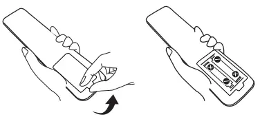 Install Remote Control Batteries