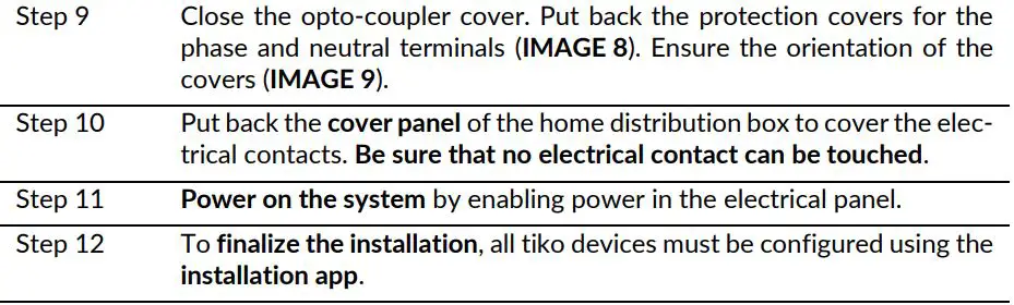 tiko K-Box A7 Class B Three-Phase Meter with Switch User Manual - Installing the K-Box