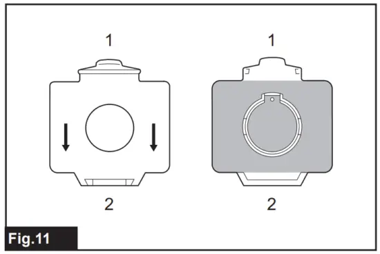 Installing the paper filter