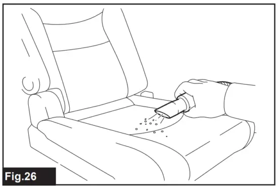 Cleaning without nozzle