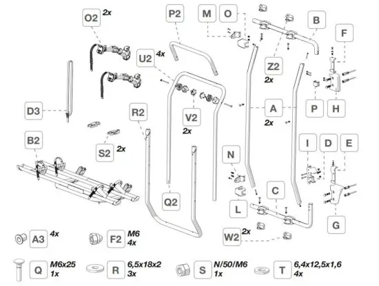 FIAMMA-02094-36A-Bicycles-Carrier-Moterhome-Cycle-Rack-Carrier-Fig1-1