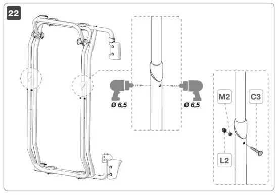 FIAMMA-02094-36A-Bicycles-Carrier-Moterhome-Cycle-Rack-Carrier-Fig27