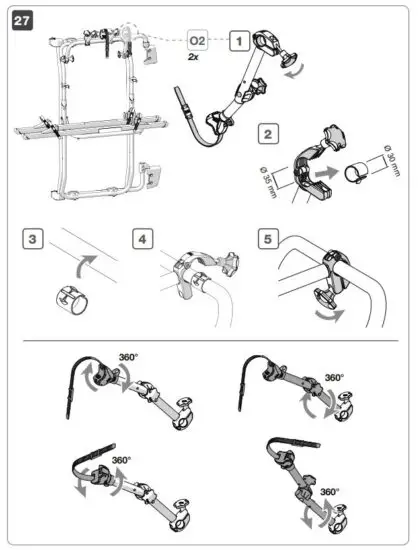 FIAMMA-02094-36A-Bicycles-Carrier-Moterhome-Cycle-Rack-Carrier-Fig31
