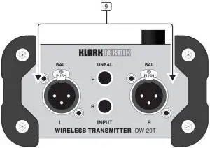 KLARK TEKNIK 2.4 GHz Wireless Stereo Receiver Transmitter High-Performance Stereo Audio Broadcasting User Manual Product Overview