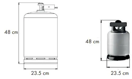 KLARSTEIN 10034710 TOMAHAWK Gas Grill Instruction Manual - How to change your cylinder