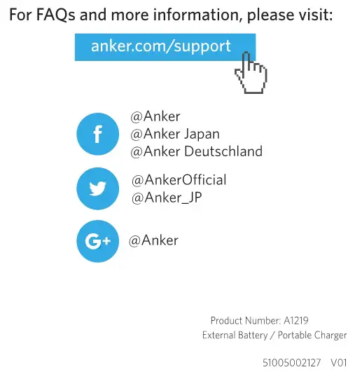 ANKER Slim 5K Built-In Lighting Connector - For FAQ
