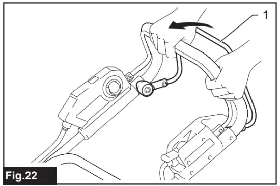 makita XML10 Cordless Lawn Mower - Fig 22