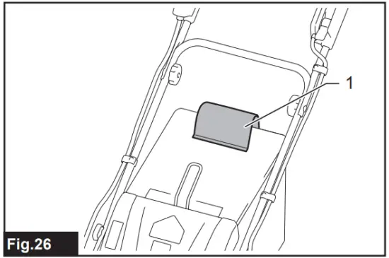 makita XML10 Cordless Lawn Mower - Fig 26