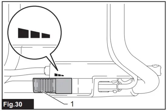makita XML10 Cordless Lawn Mower - Fig 30
