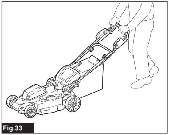 makita XML10 Cordless Lawn Mower - Fig 33