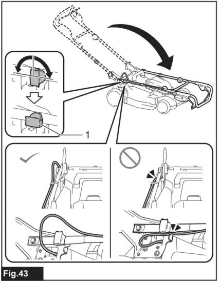 makita XML10 Cordless Lawn Mower - Fig 42