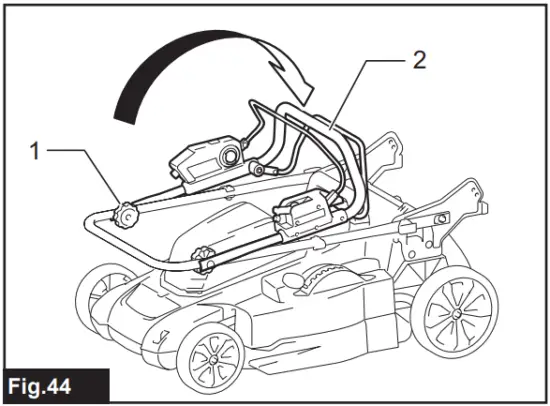 makita XML10 Cordless Lawn Mower - Fig 44