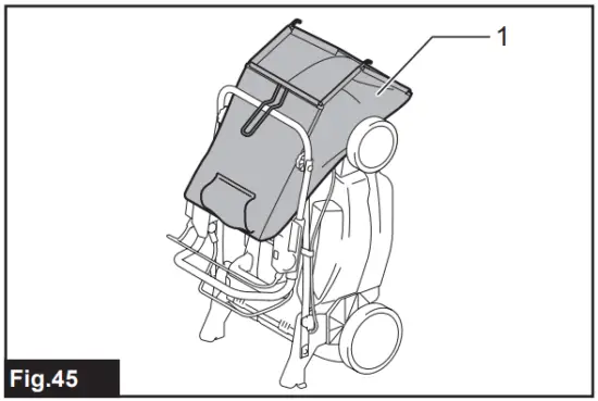makita XML10 Cordless Lawn Mower - Fig 45