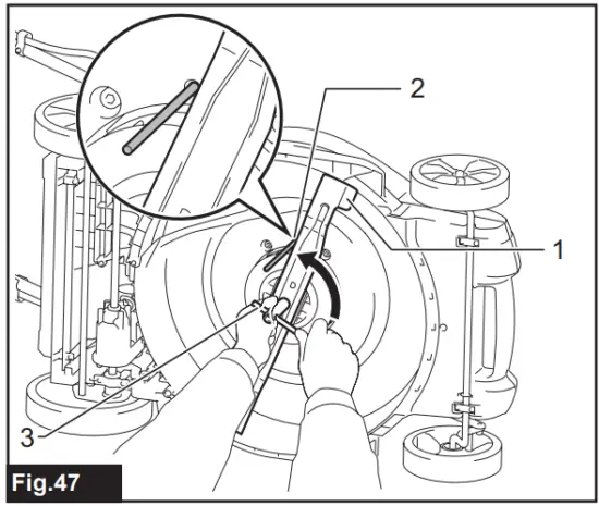 makita XML10 Cordless Lawn Mower - Fig 47
