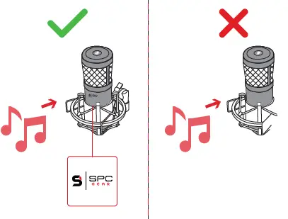 SPCGEAR-sm950-onyx-white-streaming-USB-Microphone-User-Guide-6