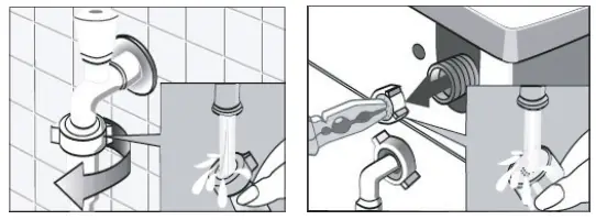 SOLT GGSFLW60 6kg Front Load Washing Machine - inlet pipe