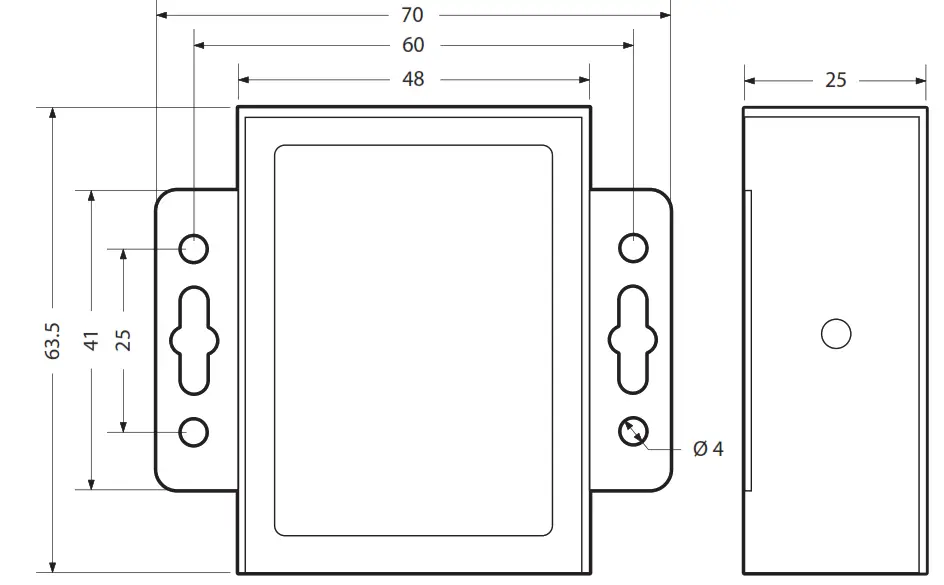 CAREL RS485 CloudGate Mini Wi Fi - fig