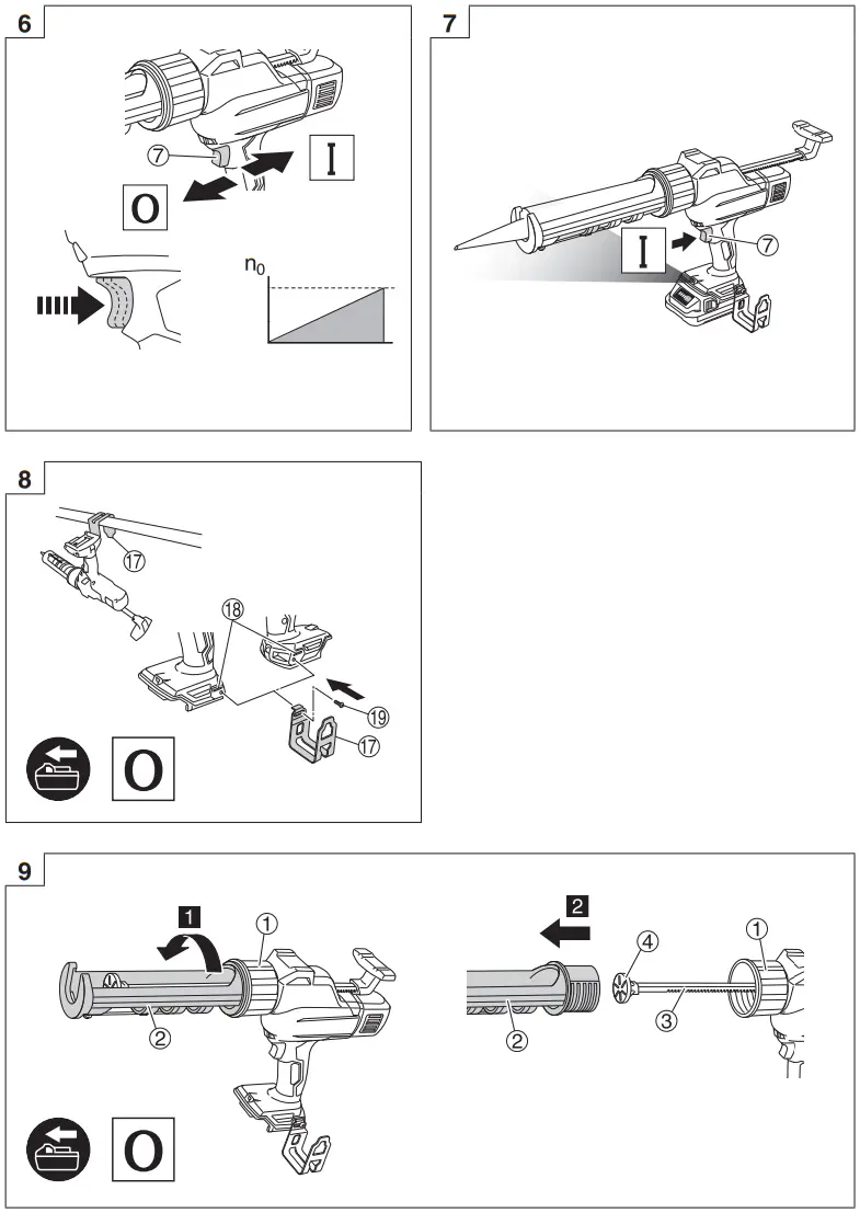 HiKOKI CR 18DB Reciprocating Saw - FIG 2