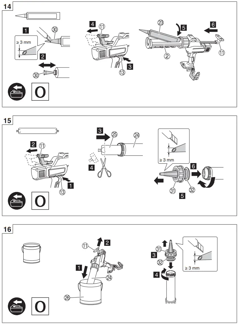 HiKOKI CR 18DB Reciprocating Saw - FIG 4