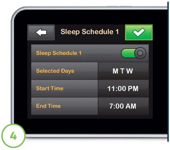 Using Sleep Schedules