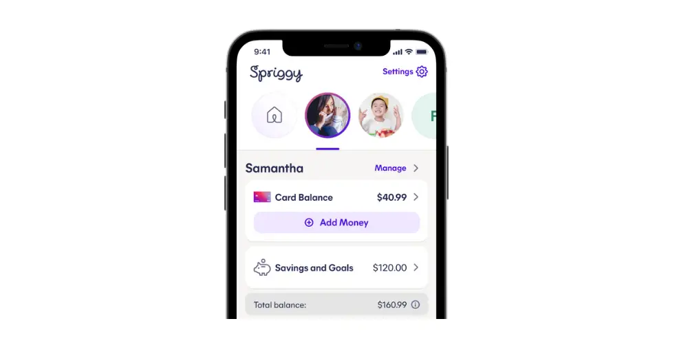 Spriggy Fsg 29 Kids Pocket Money App User Guide