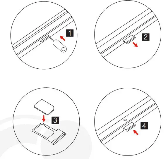 Orbic UW i3 5G PC Portable Laptop - SIM Card Replacement