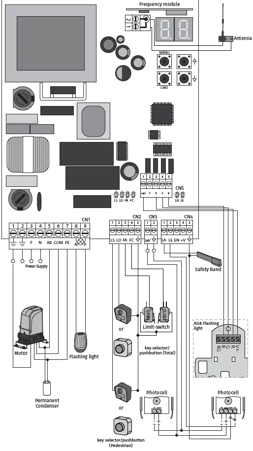 motorline MC50 Control Board-13