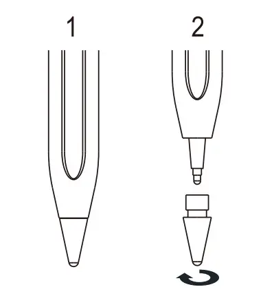Dongguan Yuanhuo Technology IP-02 Shezi Wireless Charging Pencil for iPad - Figure 2