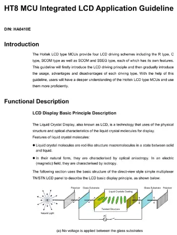 HOLTEK-HT8-MCU-LVD-LVR-Application-product-image