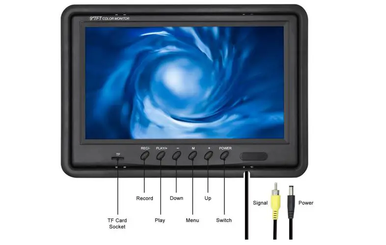 Sanyipace 41110000 Sewer Inspection Camera - LCD Monitor Operation