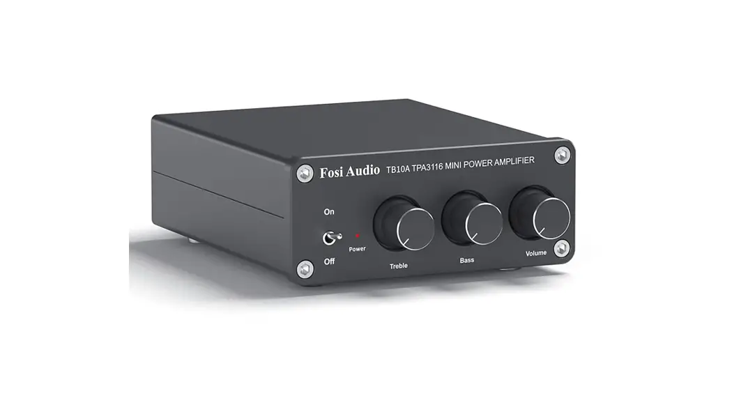 Fosi Audio Bt30a Bluetooth 5.0 Stereo Audio Amplifier User Manual