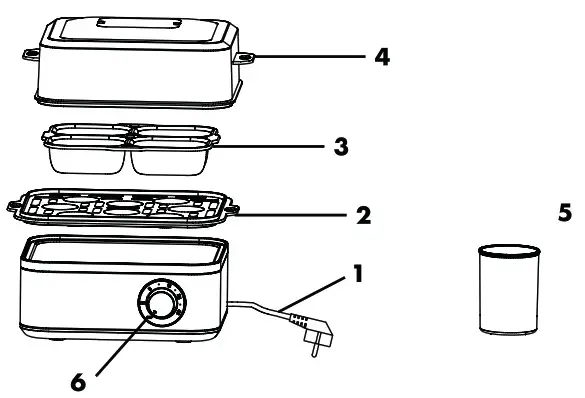 moa Egg Boiler - position