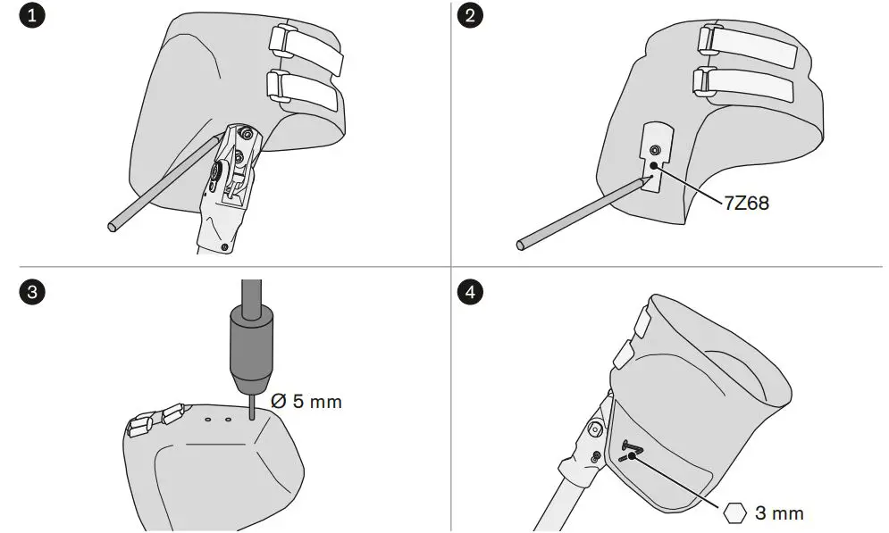 ottobock 7E8 Walking Prosthetic Hip Joint Instructions - Finishing the prosthesis