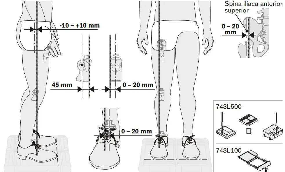 ottobock 7E8 Walking Prosthetic Hip Joint Instructions - Optimising the static alignment