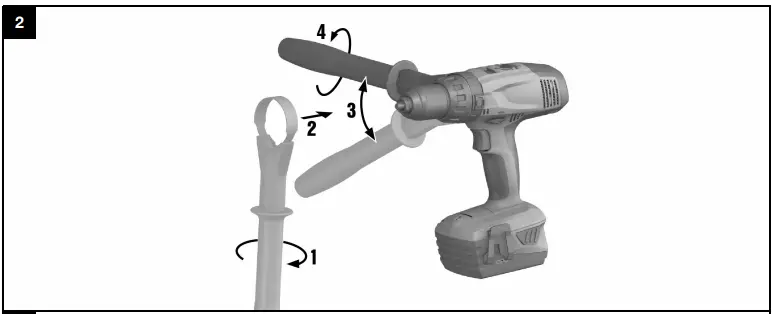 Fitting the side handle